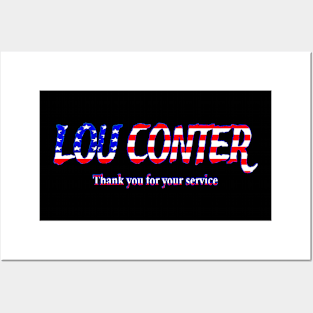 LOU CONTER - Thank You For Your Service - Front Posters and Art